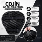 AirGel Pro™ | Cojín de Gel Siliconado para Moto