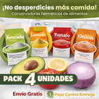GuardaFresh™ | Selladores Herméticos de Alimentos x 4 Unidades