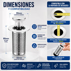 DrenaMax™ | Filtro de Desagüe en Acero Inoxidable