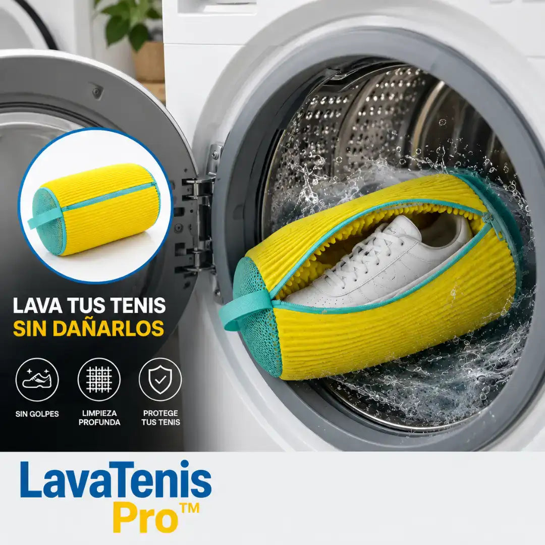 LavaTenis Pro™ | Funda protectora para lavar tenis sin dañarlos
