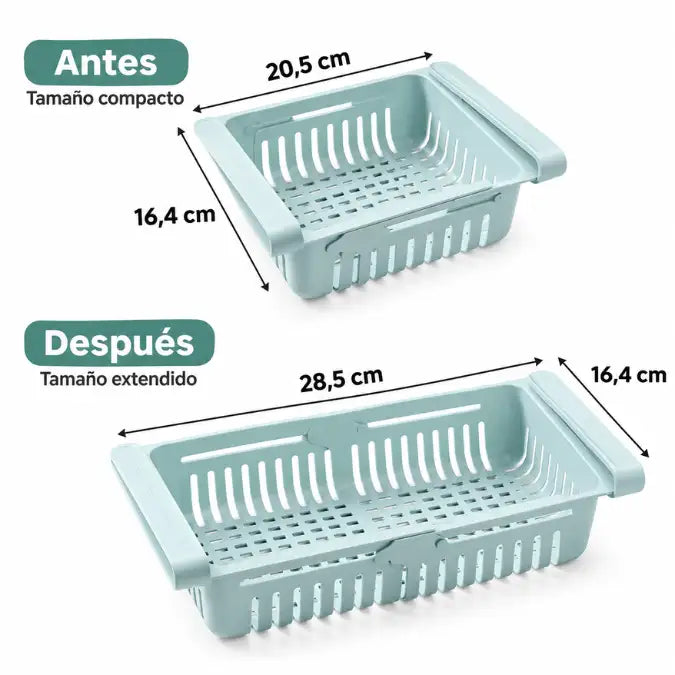 NeveraFlex™ | Organizadores Expandibles para tu Nevera