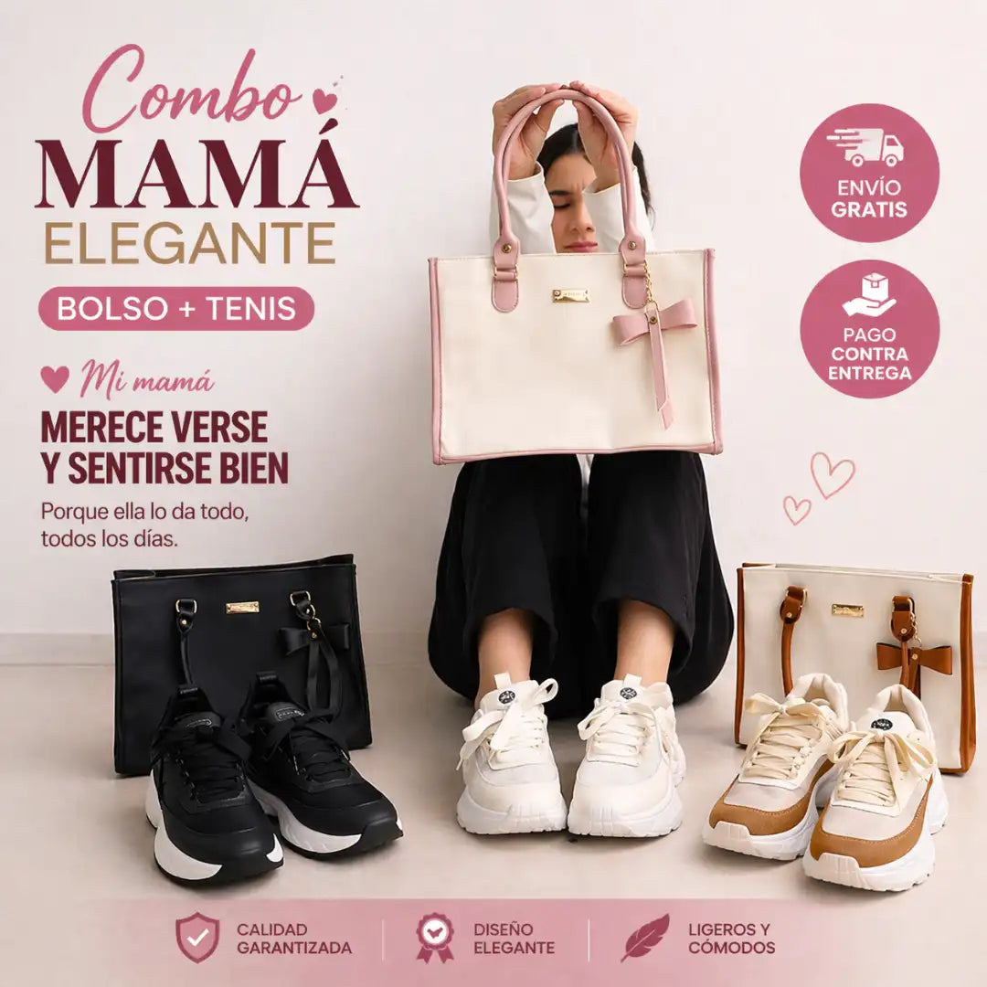 Combo día de las madres™ | TENIS+BOLSO Coquette