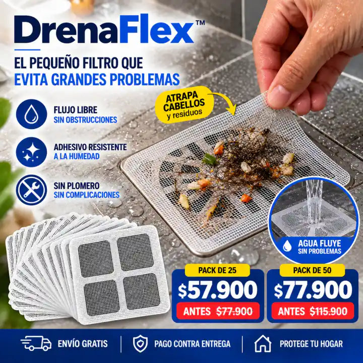 Coladera de acero inoxidable - especificaciones