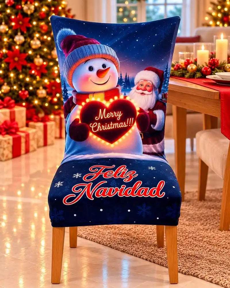 Fundas navideñas para sillas - v4