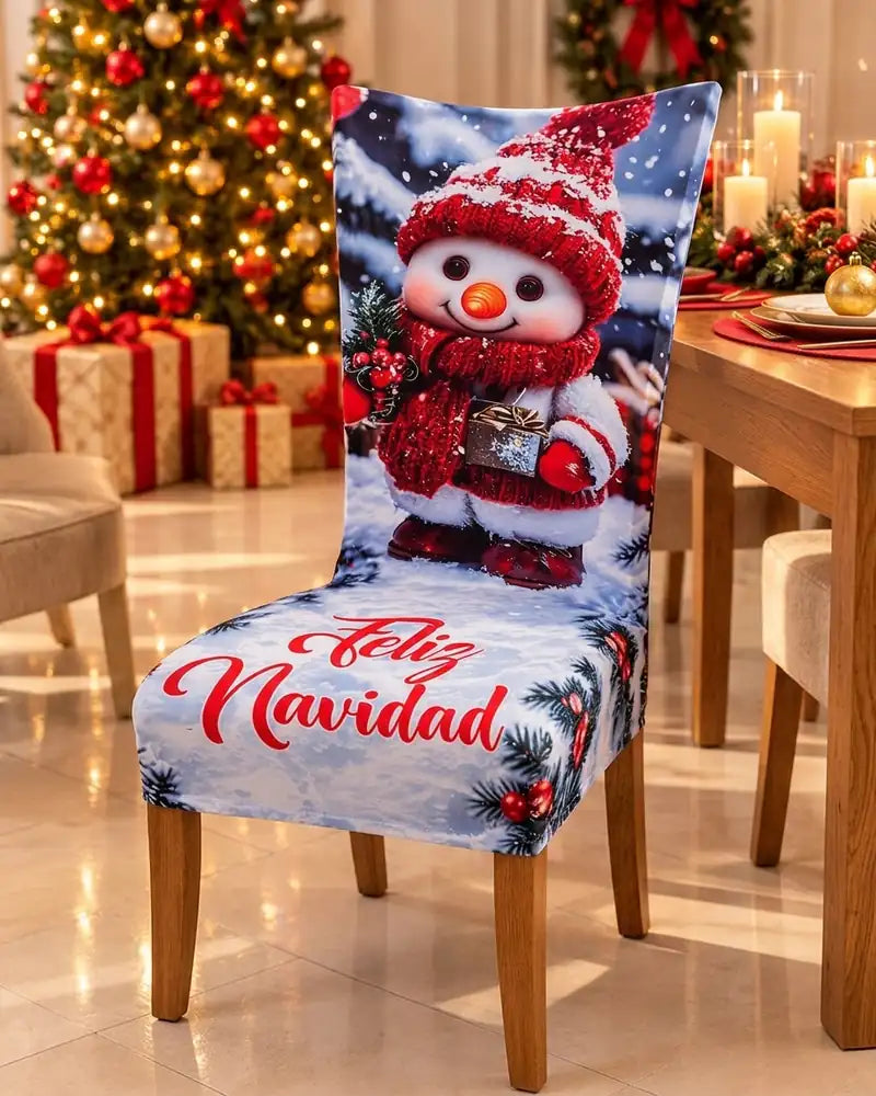 Fundas navideñas para sillas - v6
