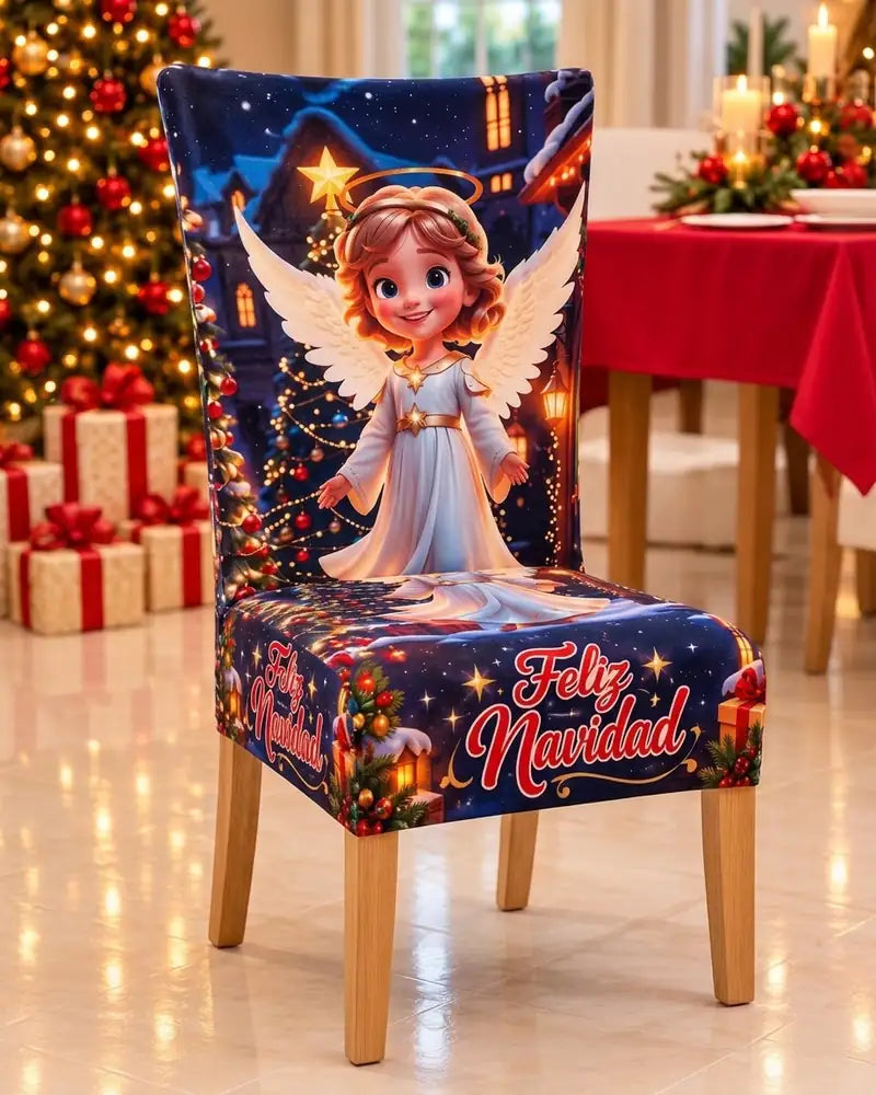 Fundas navideñas para sillas - v8